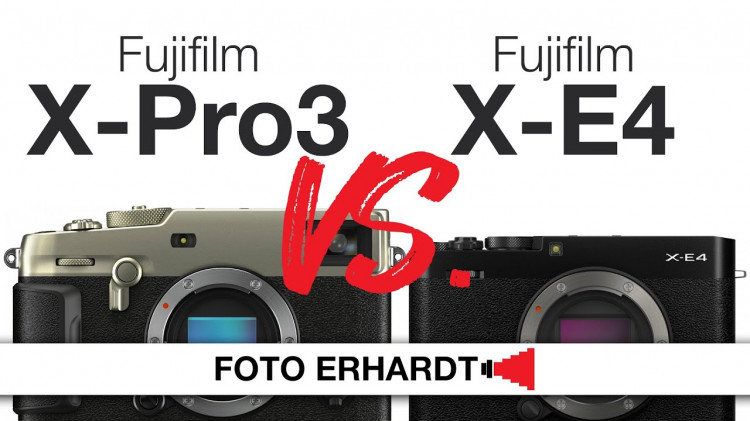 Versus: Fujifilm X-Pro3 vs. X-E4